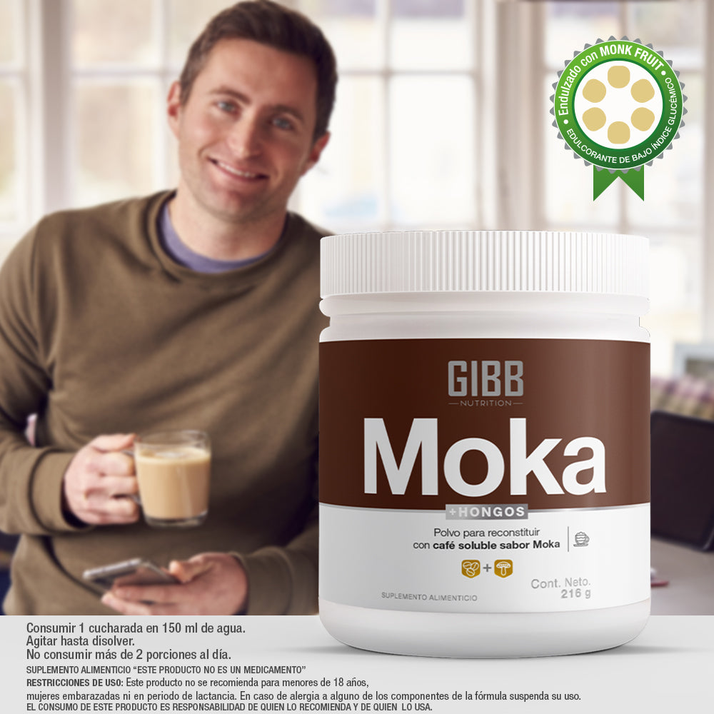 Café Gibb Moka + Hongos