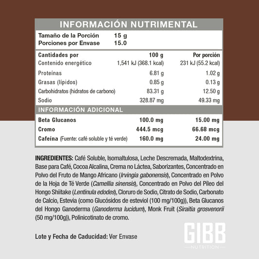 Café Gibb Moka + Hongos